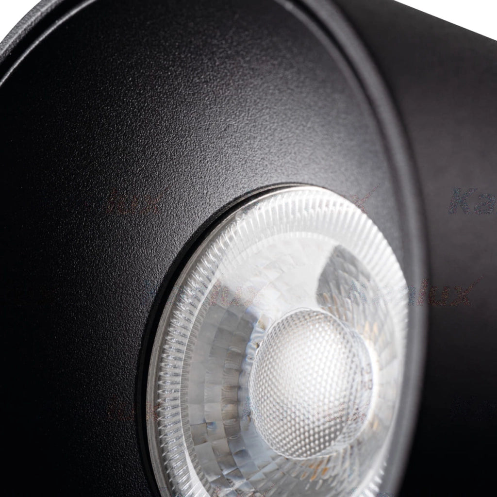 Plafoniera Kanlux RITI nera GU10 25W modello 27567