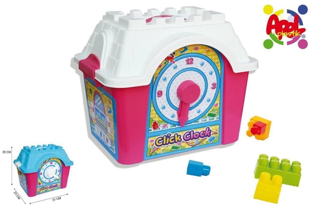 Box Costruzioni Clik Clok Bloks Giochi per Bambini e Bambine ap giochi