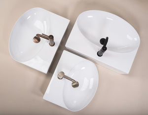 Lavabo Da Appoggio In Ceramica Rea Kim 46