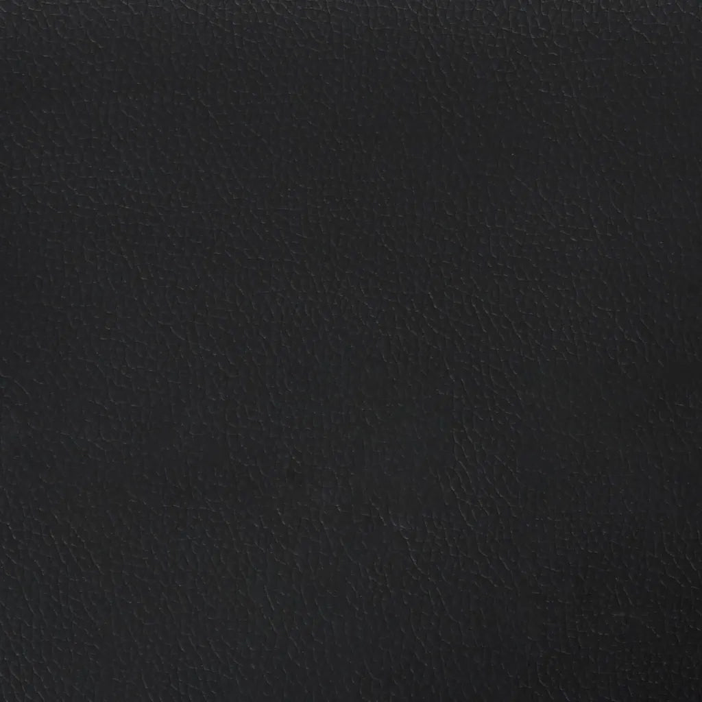 Testiera 4 pz Nero 90x5x78/88 cm in Similpelle