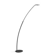 Lampada da Terra GPIN30 - Piantana LED 25W 3000K 1442lm Orientabile Nero Opaco con Accensione a Pedale - Gealuce