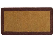 ZERBINO IMPERIALE A FASCIA MARRONE SPESSORE MM.38  cm.40x80, spessore mm.38