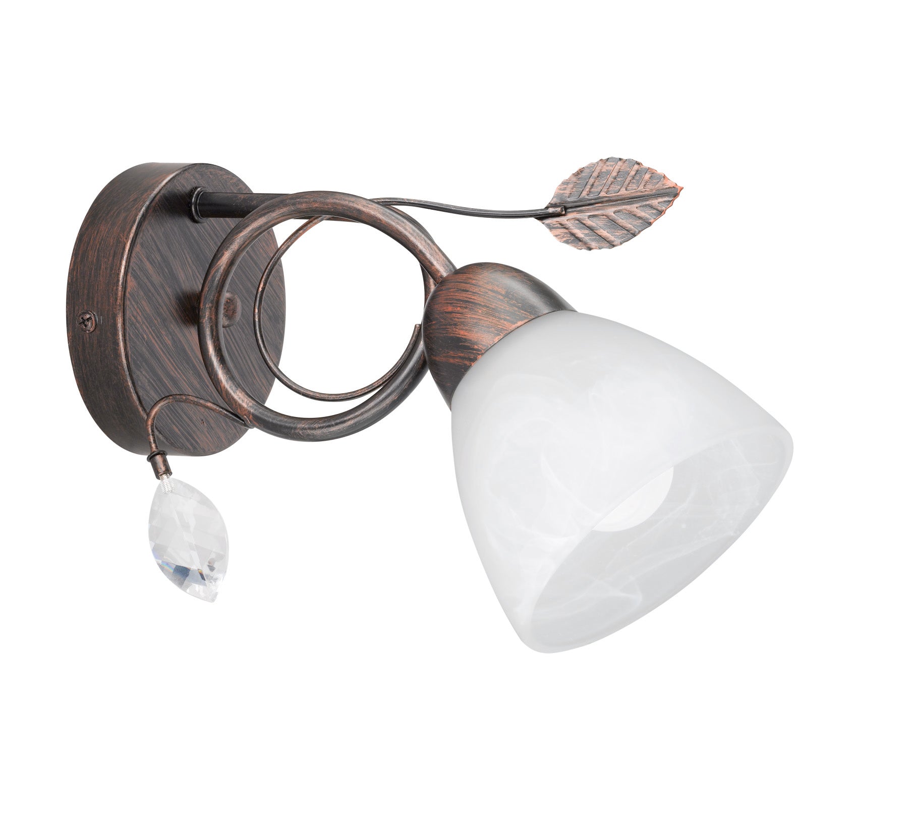 Applique da Interno  E14 in Metallo Ruggine Anticato