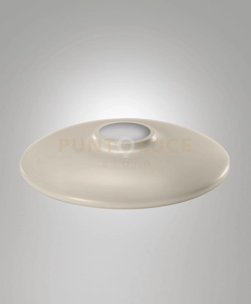 3805-58-355 DIFFUSORE/PARALUME IN METALLO SABBIA D.35CM H.6,3CM PER KIT LUCI LED 14W
