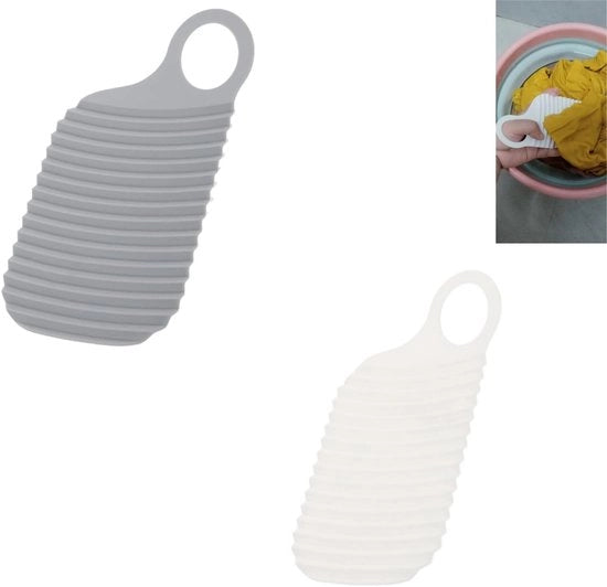 Mini Assorbenti Portatili Antiscivolo per Asciugare i Vetri - 2 pezzi - Facili da Pulire - Materiale Polyetilene - Dimensioni 18,5 x 9,5 cm - Piastra per Asciugare