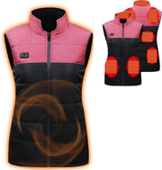 Bodywarmer Elettrico Riscaldante - Vestito Riscaldante - Extra Caldo - Ricaricabile - Donna - Taglia XL - Rosa
