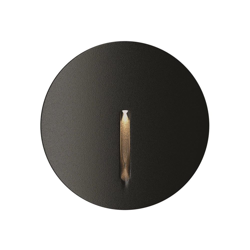 Segnapasso Moderno Da Esterno Alluminio Nero Luce Led 3W Ip54