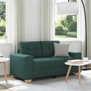 Divano Divanetto Verde Scuro 160x77x82 cm in Tessuto 4105073