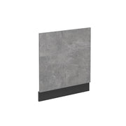 Pannello frontale R-Line Calcestruzzo/Antracite 60 cm senza piano di lavoro Vicco