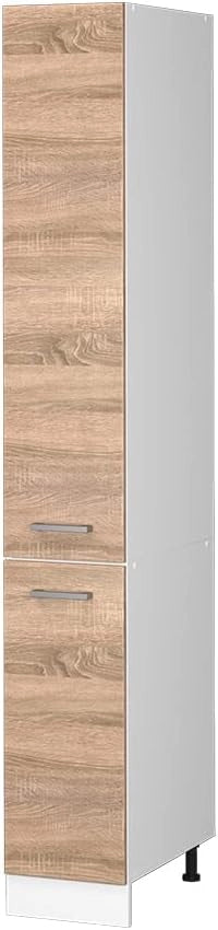 Dispensa universale R-Line, Rosso bordeaux lucido, 30 cm con porte, per la conservazione di utensili domestici e per hobby