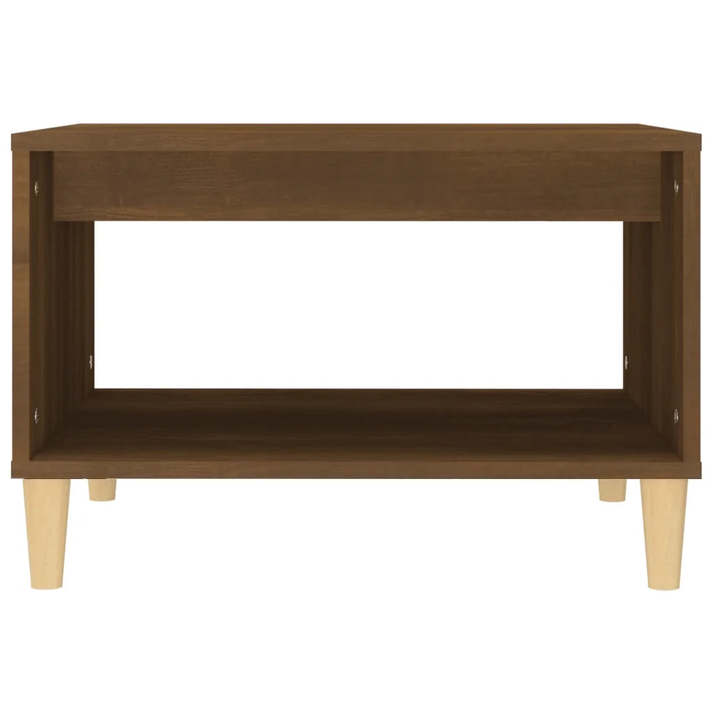 Tavolino da salotto | Tavolino da caff¨¨ | Tavolino da Soggiorno Rovere Marrone 60x50x40cm Legno Multistrato