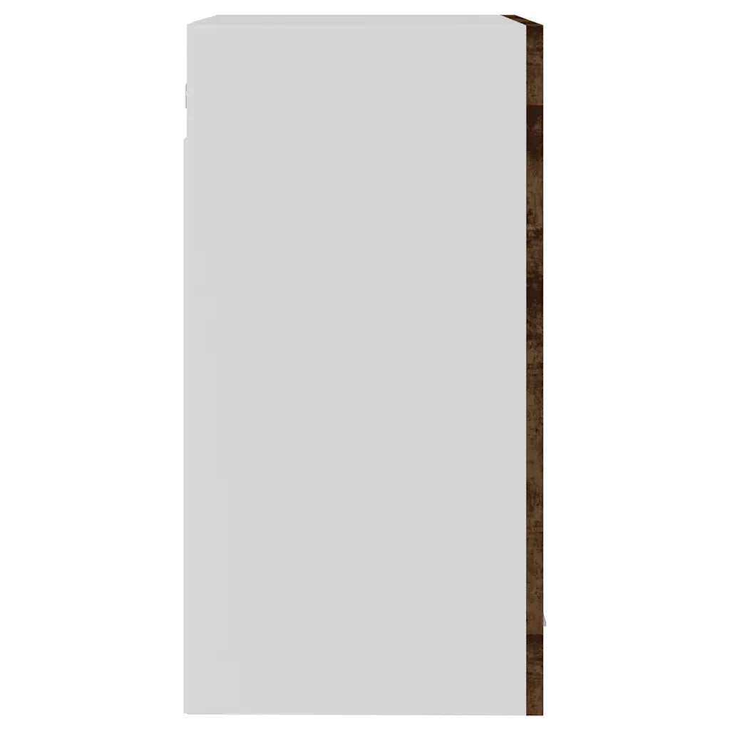 Mobile Pensile Vetro Rovere Fumo 40x31x60 cm Legno Multistrato cod mxl 71207