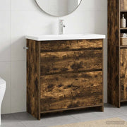 Set di mobili per il bagno Rovere Fumo 81 x 40 x 84,5 cm 3404270