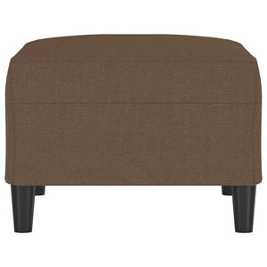 Poggiapiedi Marrone 70x55x41 cm in Tessuto 349306