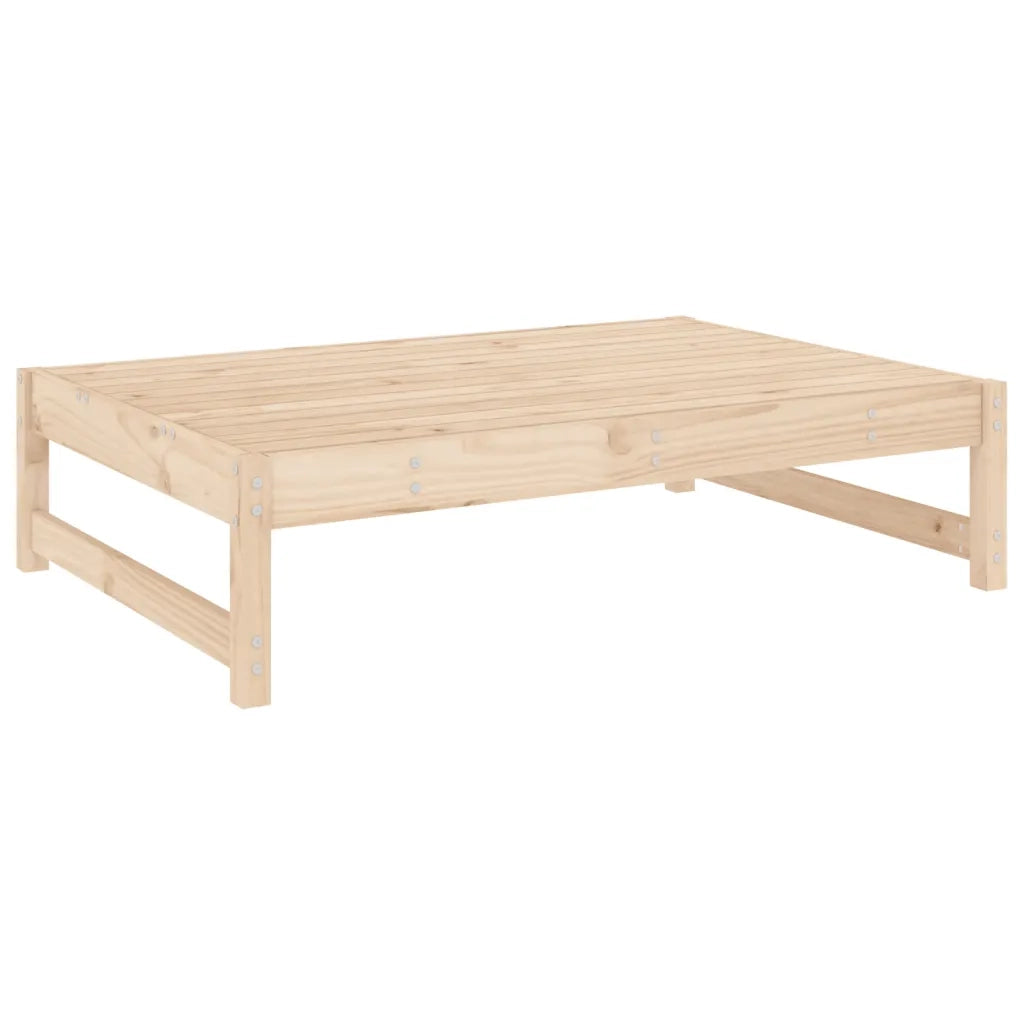 Poggiapiedi da Giardino 120x80 cm in Legno Massello di Pino 825737