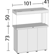 Juwel Rio 180 LED cm101x41x50h Senza Supporto Colore: Faggio