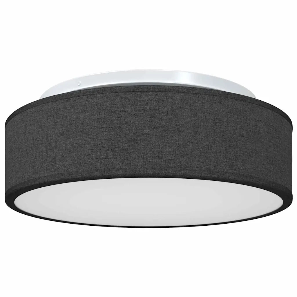 Lampada da soffitto Nero 38 x 38 x 13,5 cm Tessuto CFW2462339
