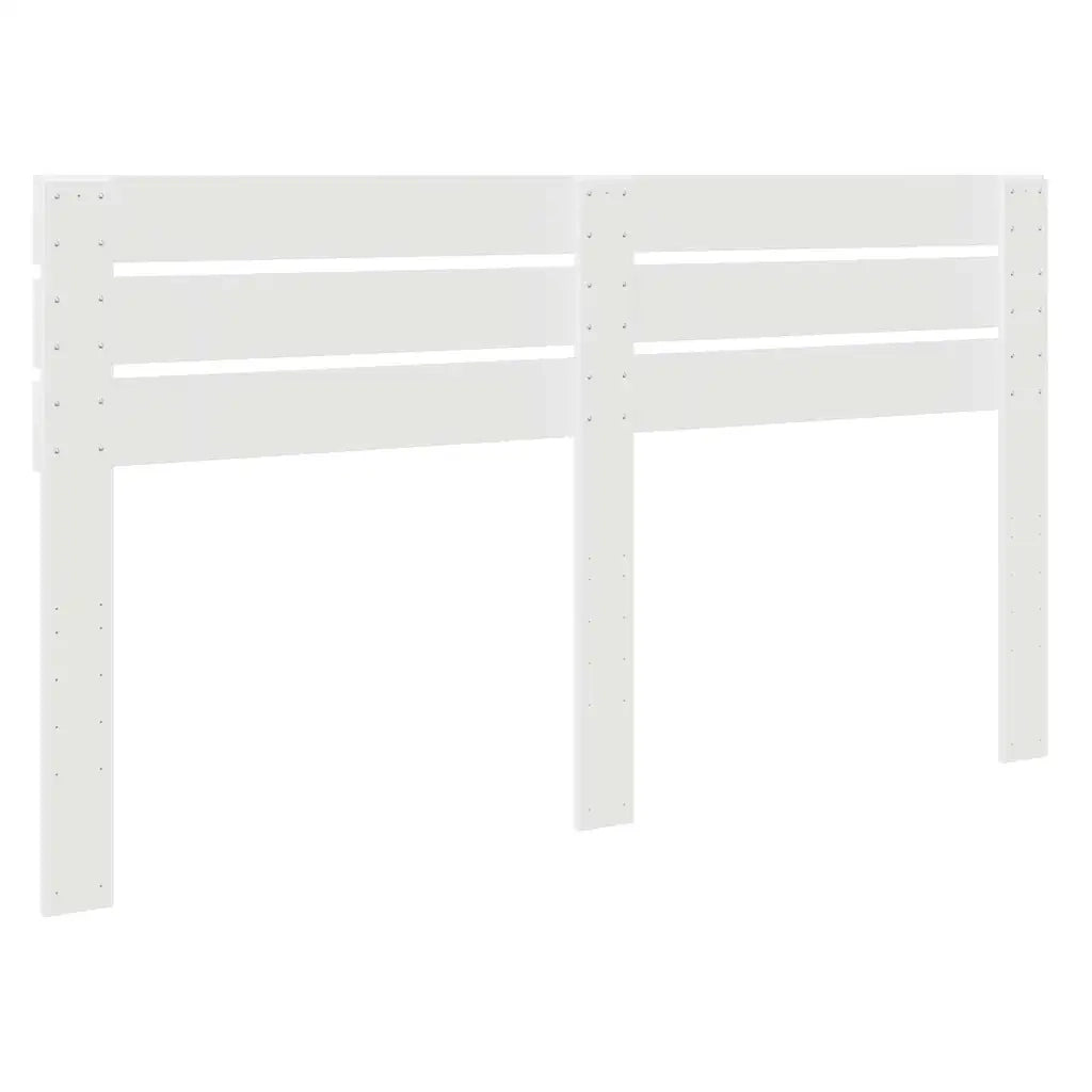 Testiera-Testata-Testiera Decorativa Bianco 200 cm Legno multistrato 258993