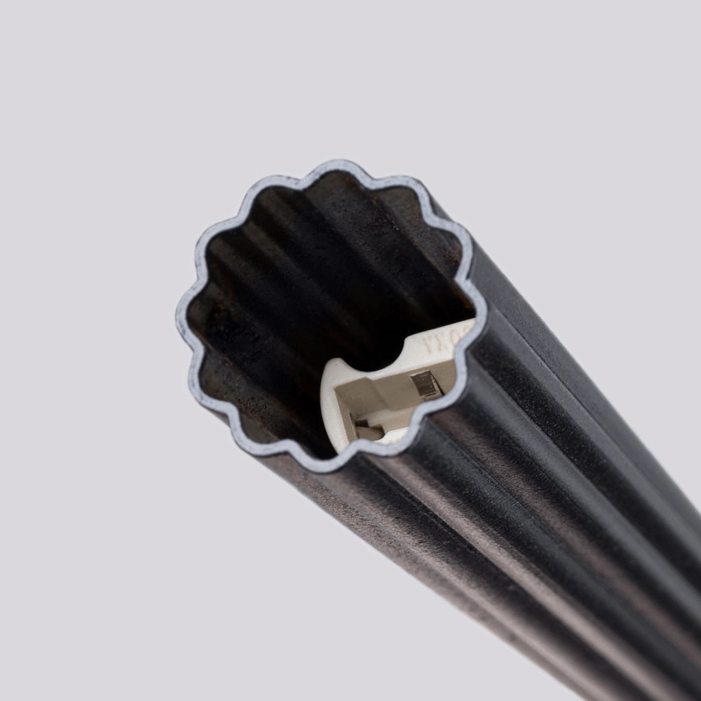 Lampada a sospensione moderna tonda nera 2xG9 ZENTRA Pure Lume