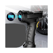 Trade Shop - Compressore Ad Aria Per Auto Portatile 12v Pressione Ruote Con Display Led 120w -