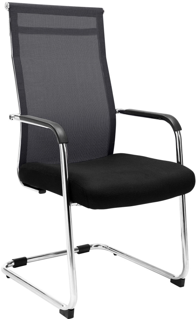 Sedia cantilever Brenda nero