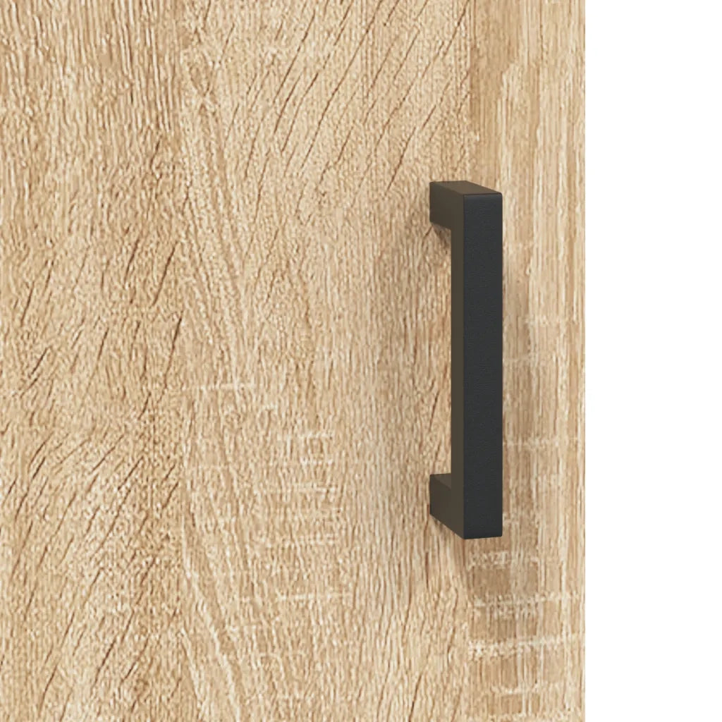 Armadietti a Parete 2 pz Rovere Sonoma in Legno Multistrato CFW1242046