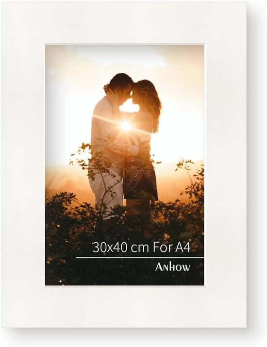 Fotolijst 30x40 cm per Foto 20x30 cm - Inerte e Resistente alla Degradazione - Cornice Fotografica in Beige