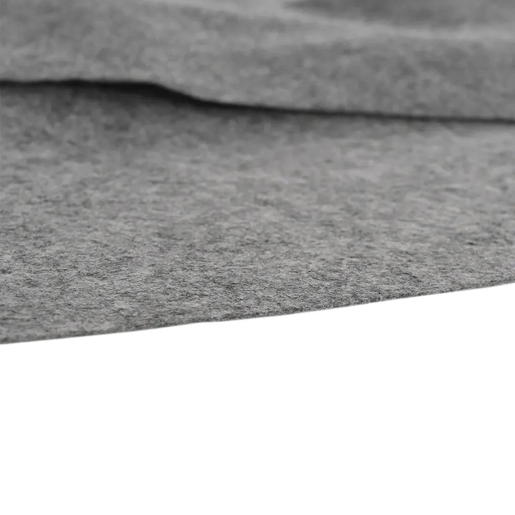 Telo Sotto Piscina Grigio Chiaro Ø306 cm Geotessile Poliestere 94224