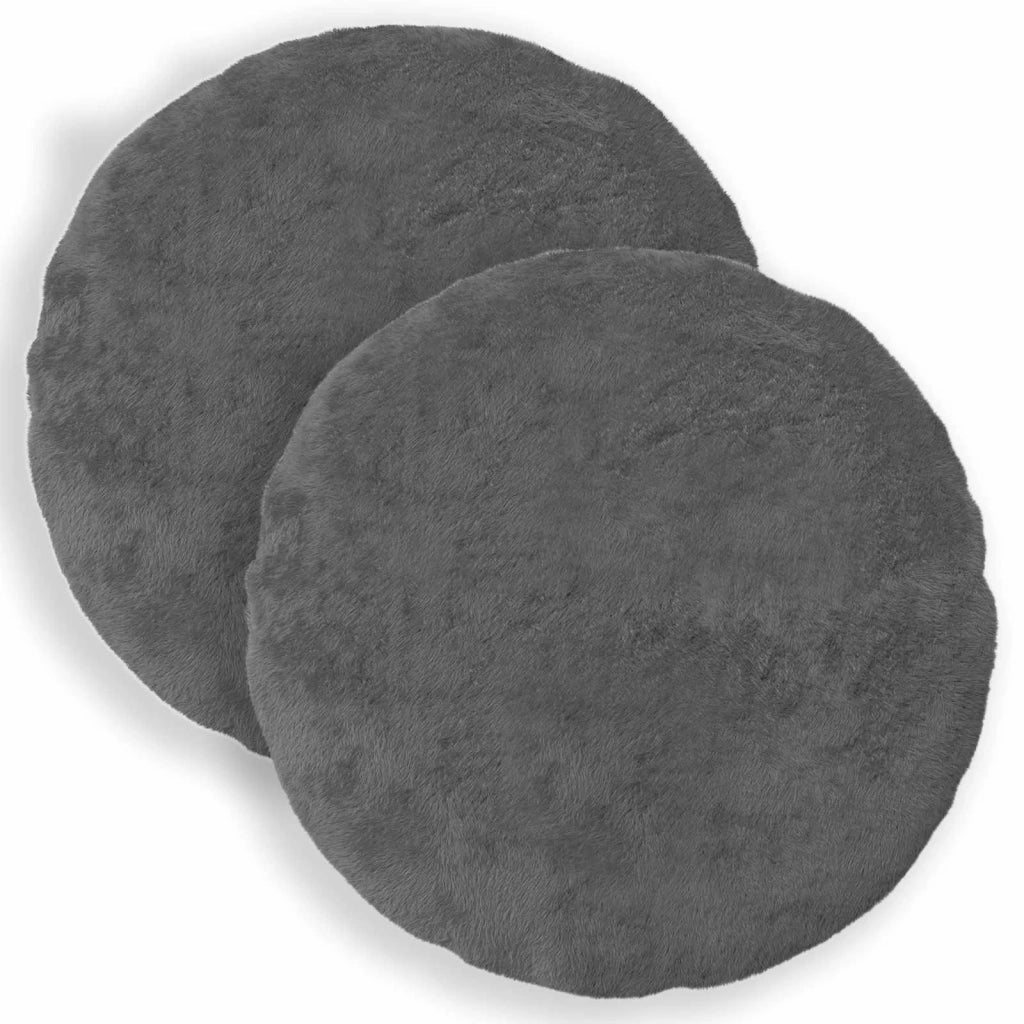 Federa 2 pz HEERLEN Grigio Scuro Ø 50 cm 922803