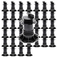 Set 50 supporti per pavimenti galleggianti Altezza regolabile 140-210mm Max 2700 kg Piedini per decking