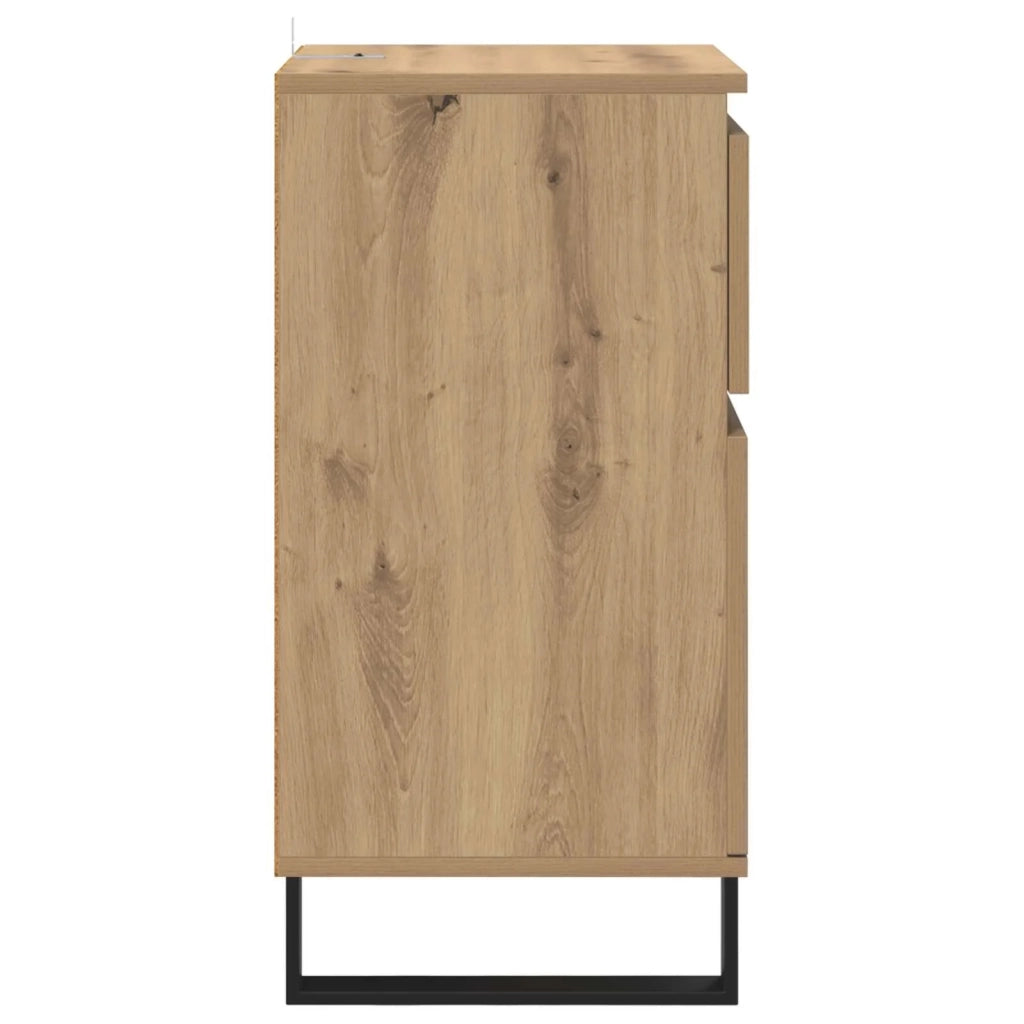 Credenza | Madia | Buffet da pranzo | Armadio da pranzo rovere artigianale 35 x 40 x 70 cm Legno multistrato