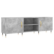 Mobile TV | Armadietto TV | Mobile Porta TV Grigio Cemento 150x30x50cm in Legno Multistrato