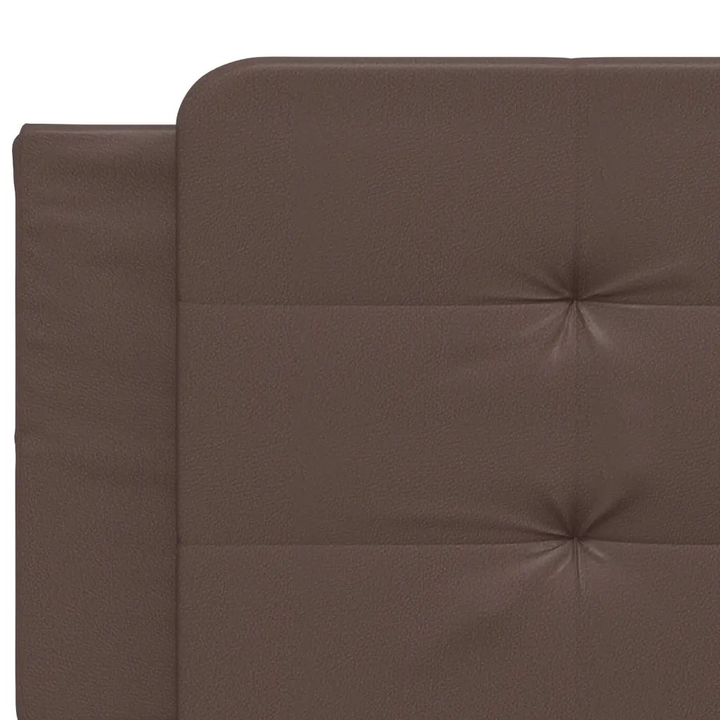 Cuscino Testiera Zadar Marrone 200 cm in Similpelle 374885