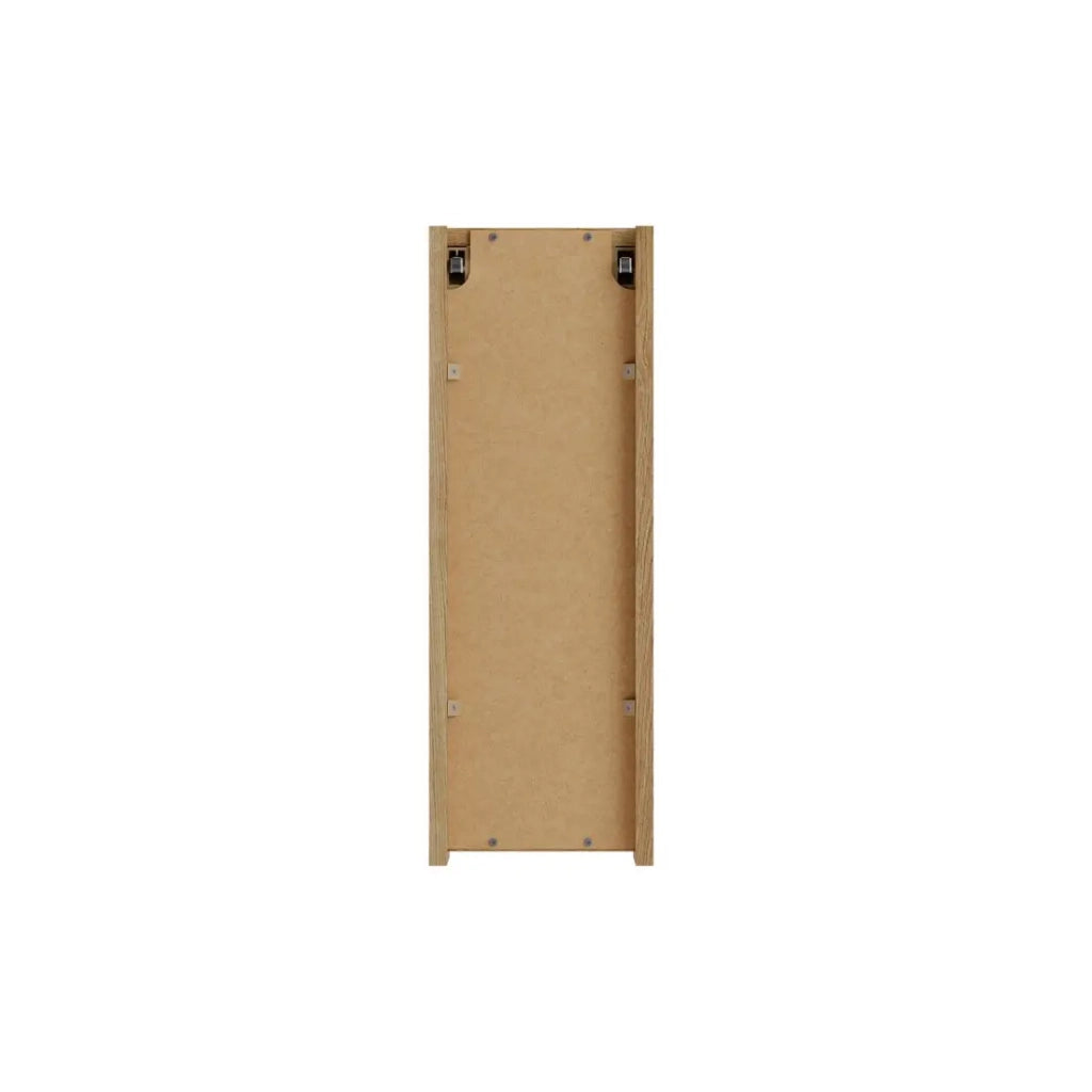 Mobile da bagno VANO 57 cm in quercia sospeso con 2 nicchie