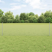 Set di Recinzione da Giardino Set di 2 Acciaio zincato