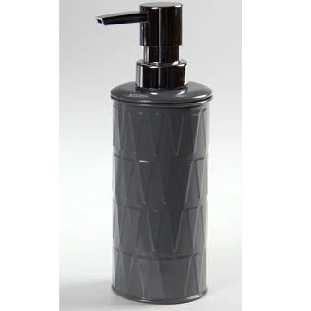 Trade Shop - Porta Sapone Portasapone Dispenser Liquido In Latta 19cm Bagno Colori Ass 655494 -
