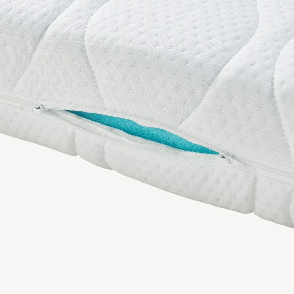 Materasso per Bambini in Schiuma Fredda 90x200 cm con Coprimaterasso Rimovibile [neu.haus]