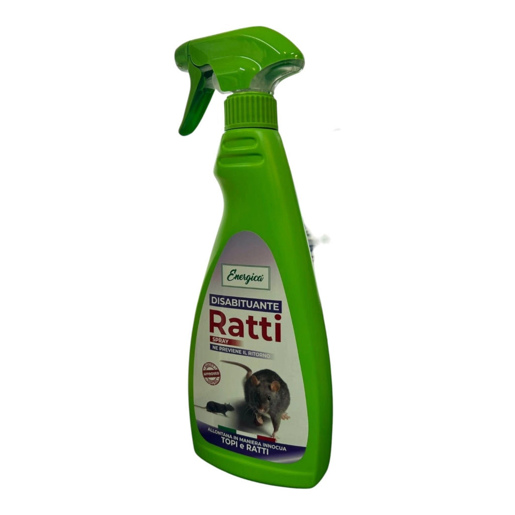 SPRAY DISABITUANTE RATTI E TOPI 500ML ENERGICA