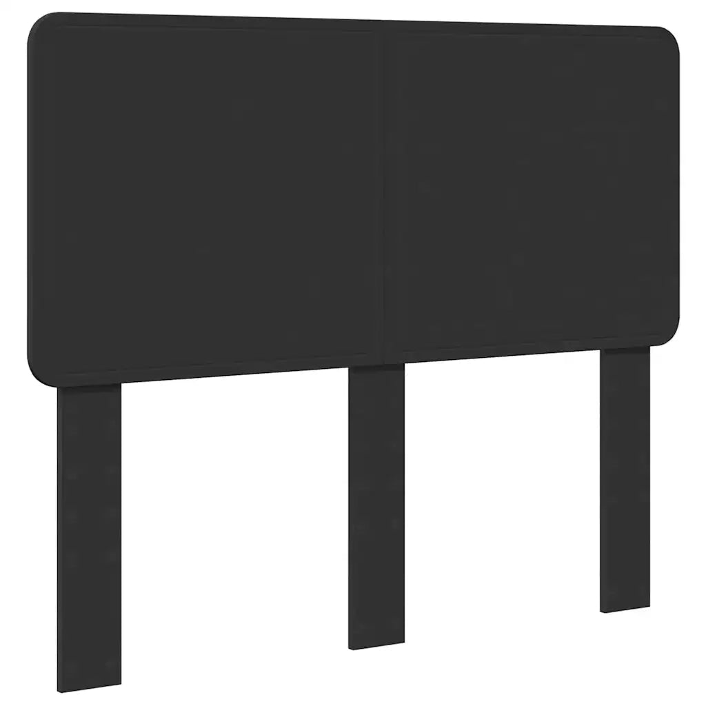 Testiera-Testata-Testiera Decorativa Rovere Nero 120 cm Legno multistrato 437982