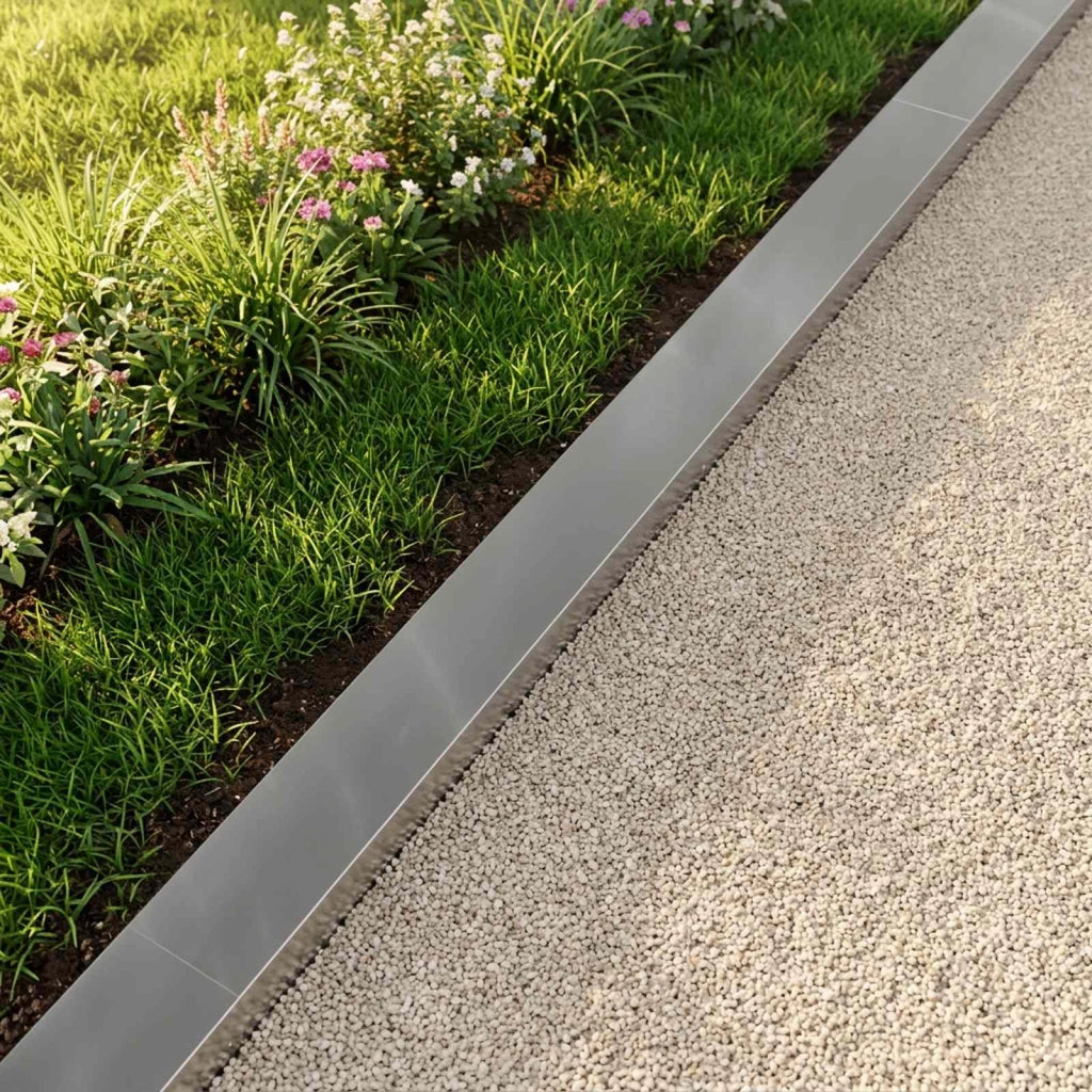 Profilo di copertura per giardino 10 pz 100 x 10 x 5 cm 8013048