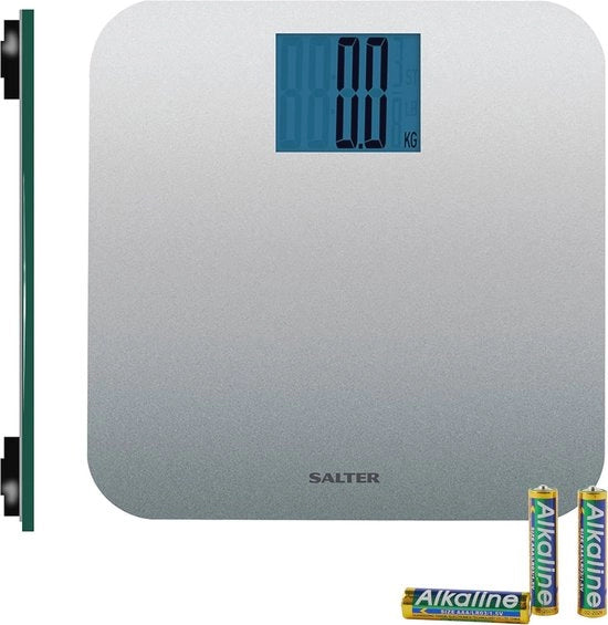 Pesa elettronica fino a 250 kg con grande schermo LCD e piattaforma