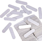 Set di Spillini Mini - Strumento di Manicure Professionale - 100 Pezzi - Argento - Doppio Faccio