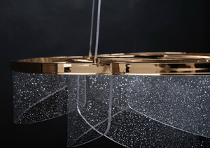 Lampada Da Soffitto Led G138-cp 50cm Gold