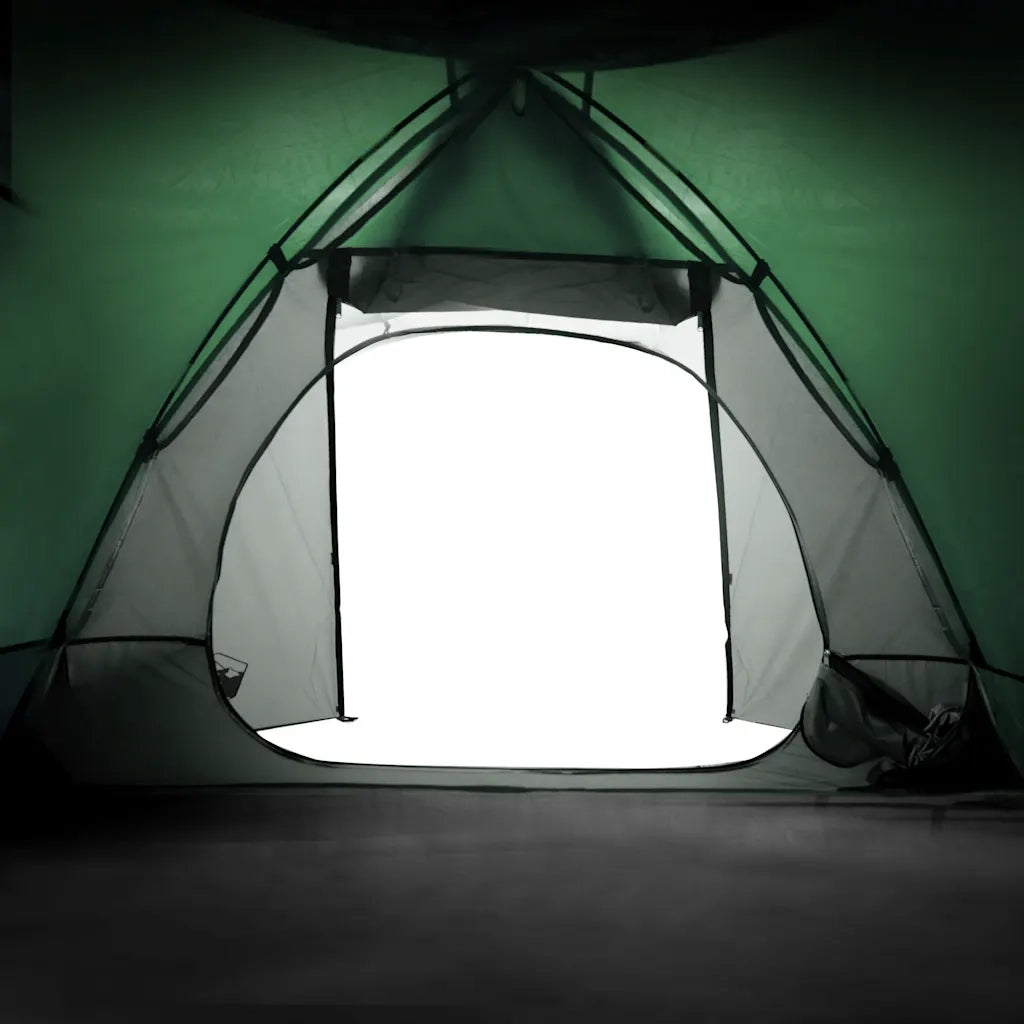 Tenda da Campeggio a Cupola per 2 Persone Verde Impermeabile 94323