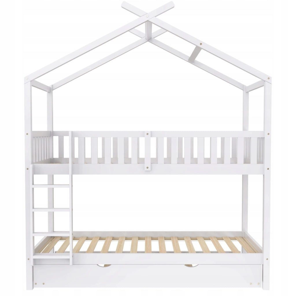 Letto per bambini pieghevole - Xylo - 90x200 - Bianco