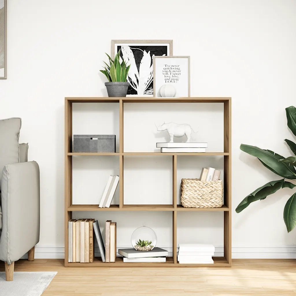 Libreria Divisorio Rovere 102x29x103,5 cm in Truciolato 858056