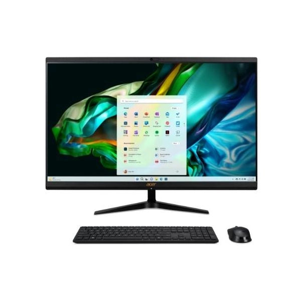 Acer aspire c27-1800 intel® core™ i5 i5-1335u 68,6 cm (27) 1920 x 1080 pixel 8 gb ddr4-sdram 512 gb ssd pc all-in-one windows 11 home wi-fi 6e (802.11ax) nero - DQ.BKKET.005