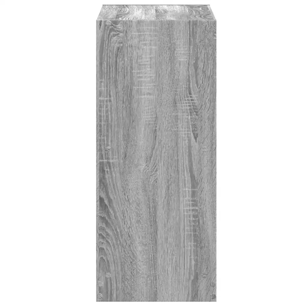 Libreria Grigio Sonoma 68,5x32x75 cm in Legno Multistrato 852812