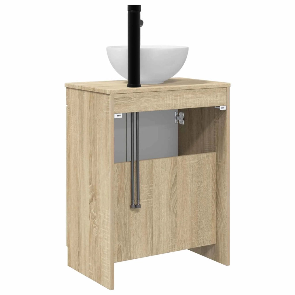 Mobile da bagno con lavabo Rovere Sonoma 54 x 35 x 83 cm