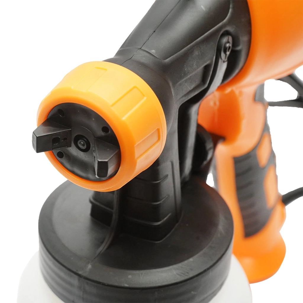 Pistola a spruzzo 550W, 220V, contenitore in plastica 0,9L